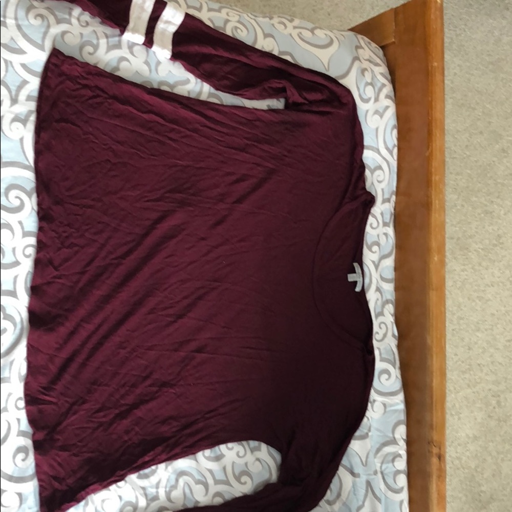 A long sleeve top